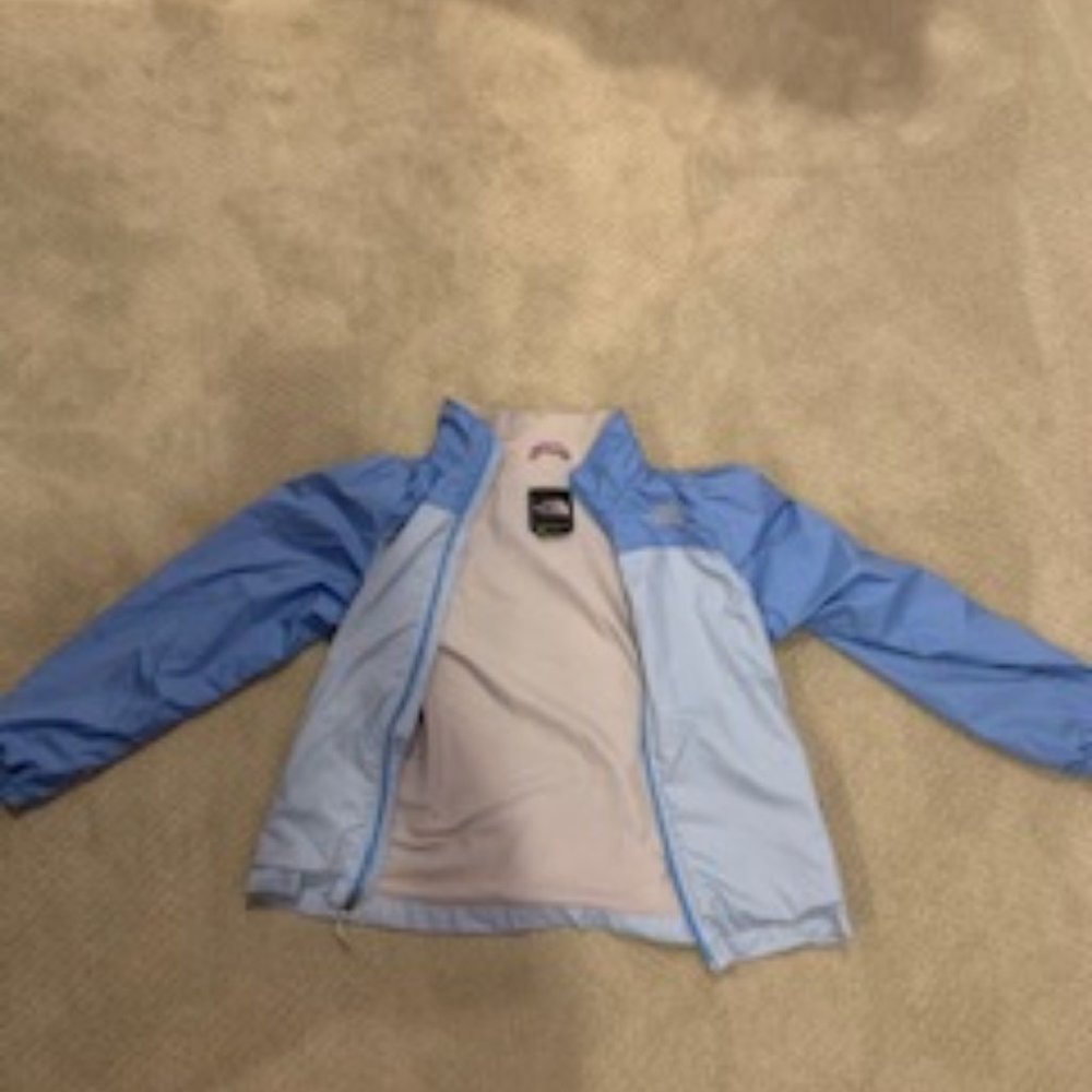 Girls Large North Face Windbreaker